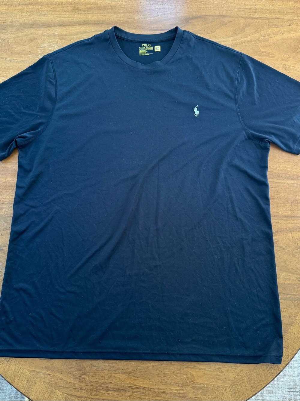 Polo by Ralph Lauren Men's Black Crewneck Performance T-Shirt